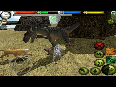 Furious Tiger  Sabertooth VS Angry Jurassic Park, Ultimate Dinosaur Simulator