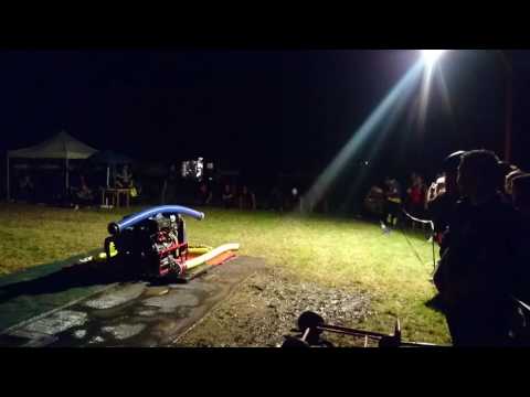 20.8. 2016. Nočná pohárová súťaž Brodské. Dhz Letničie muži. 2 pokus