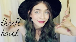 Thrift Haul + Styling |  Room Decor and Clothing