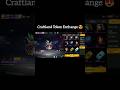 Craftland Token Exchange How To Get Craftland Token Short Viral Freefire Shorts