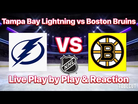 Tampa Bay Lightning vs Boston Bruins live play by play and reaction