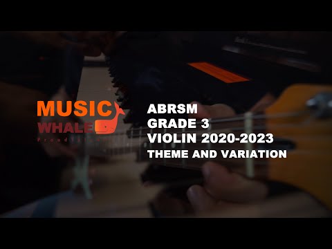 A2 Theme And Variation - Grade 3, Violin ABRSM Exam (2020 - 2023)
