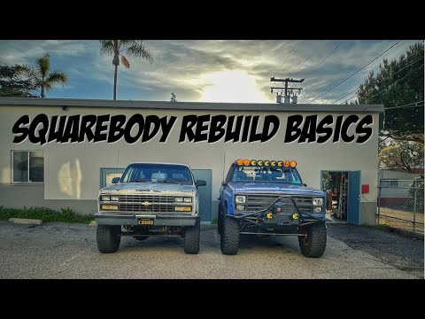 Building a K5 Blazer!?? Follow these fundamentals!