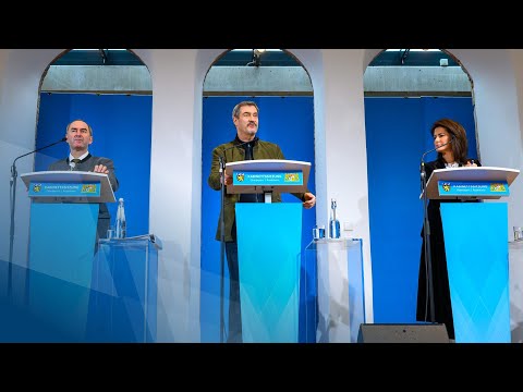 Video in Gebärdensprache: Pressekonferenz nach der Kabinettssitzung in Rosenheim (02.12.25) - Bayern