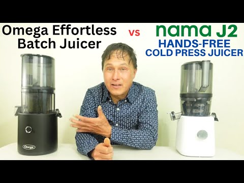 Omega Effortless Batch Juicer vs Nama J2 Cold Press Review Comparison