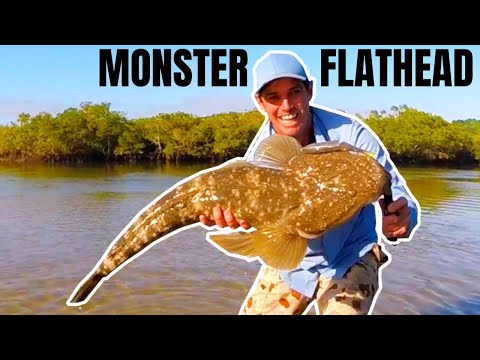 Catching Monster Flathead on the Flats