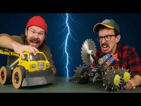 🚚 Monster Truck vs Skibidi Toilet – The Most EPIC DIY Battle Ever! 💥🚽