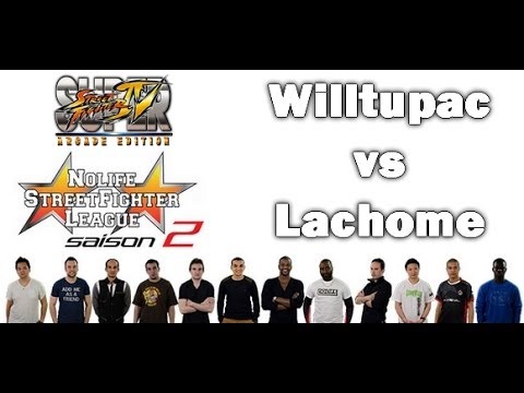 SSF4 AE 2012 - Willtupac(Viper) x Lachome(Sagat) - NSL S02 - R1