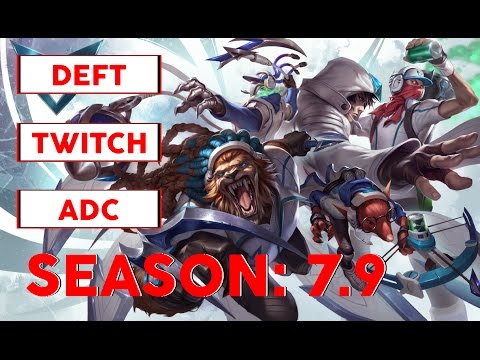 KT Rolster Deft Play Twitch ADC Challenger Korean Pro Replay