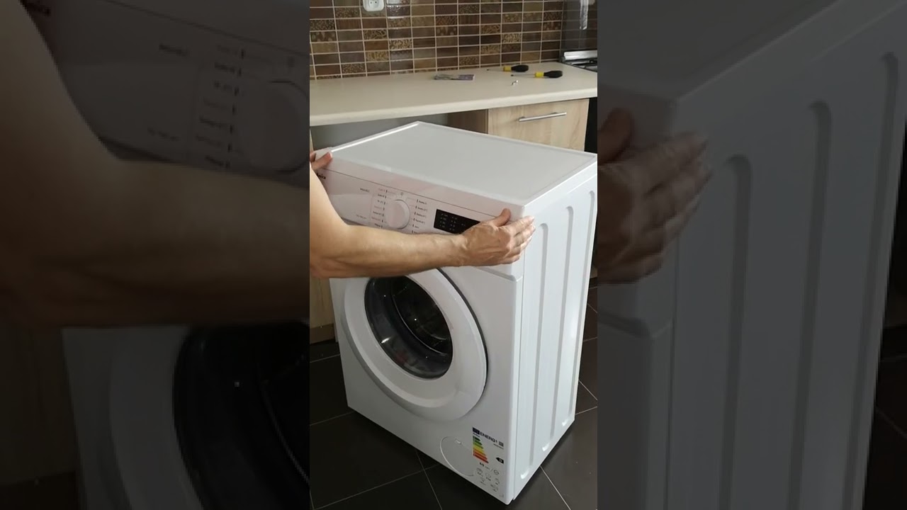 Jak Umieścić Pralkę Pod Blatem #shorts