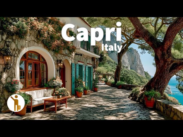 Capri, Italy 🇮🇹 - Walking Tour 4K HDR