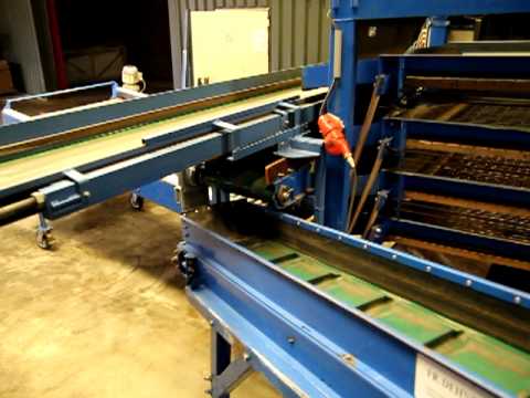 Dehne Sortiermaschine - Absortierungsbänder