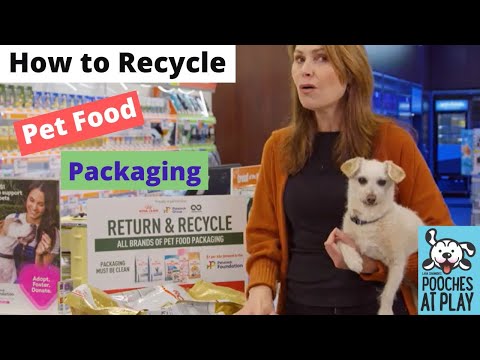 How to correctly recycle pet food packaging