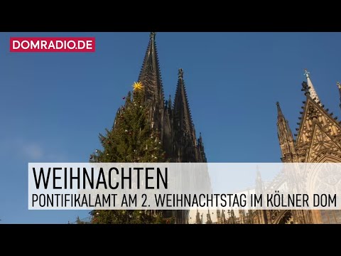 Pontifikalamt im Kölner Dom am 26.12.2025