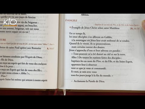 Dimanche de la Sainte Trinité - Évangile