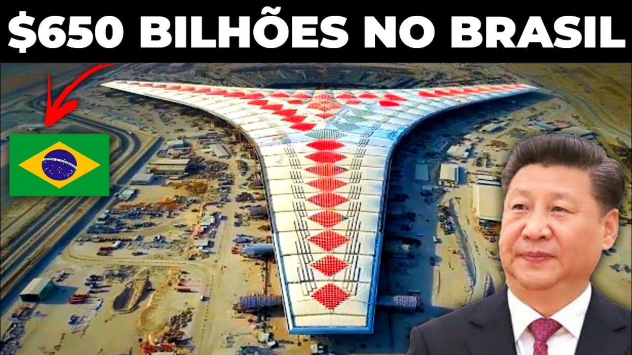 O Mega Projeto da China que vai Transformar o Brasil no País Mais Rico de Todo o Planeta