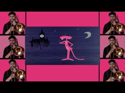 THE PINK PANTHER trombone