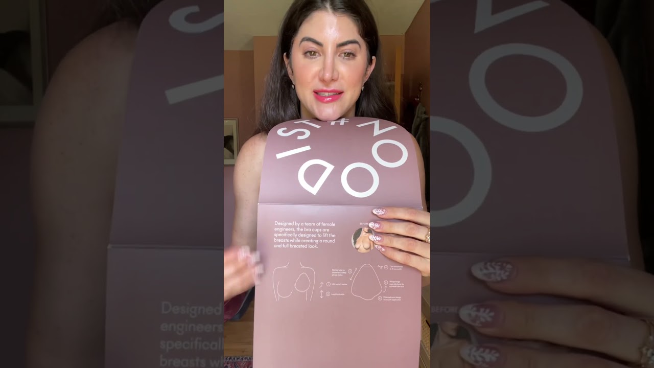 Nood Adhesive Bra Try-On Haul #backlessbra #gamechangerbra #lovenood #welovenood #adhesivebra