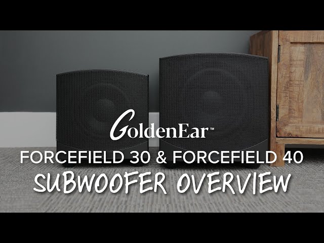 Video of GoldenEar ForceField 40