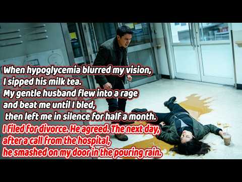 I fainted from low blood sugar. One sip of milk tea, he beat me. I filed for divorce. Then the...