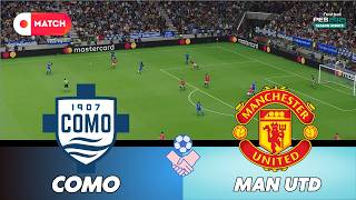 Manchester United vs Como | Champions League 2026 Simulation | eFootball PES 21 
