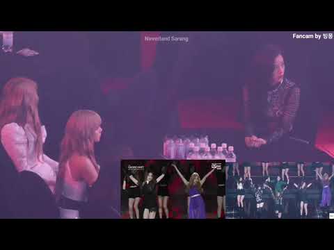 190123 BLACKPINK REACTION TO (G)I-DLE | GAONCHART 2019 | LATATA