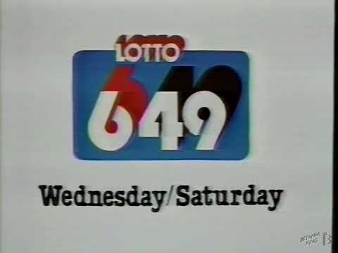 Lotto 649 "How Do You Remember" Commercial 1986