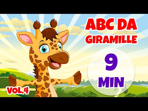 ABC da Giramille Vol. 4 - Giramille 9 min | Desenho Animado Musical