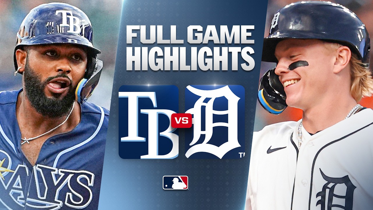 RAYS vs. TIGERS: Official Full Game Highlights (August 25) | 2026 MLB Season
