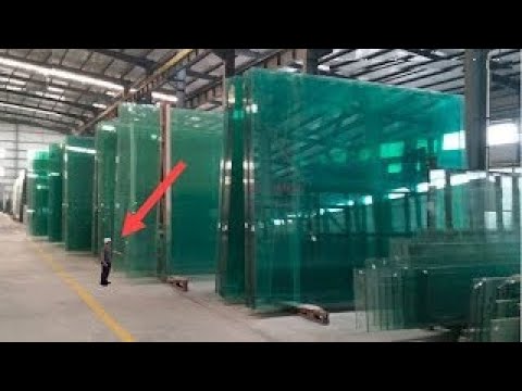 Amazing Float Glass Production Process - How Glass is Made