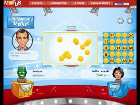 Motus - Nouvelle partie