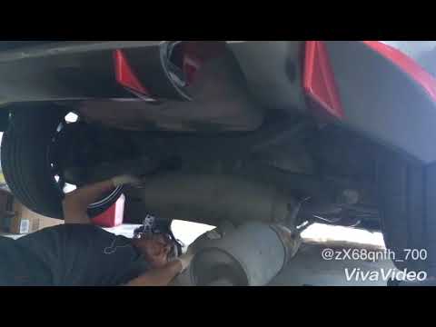 Invidia catback exhaust install for Celica Gt-s