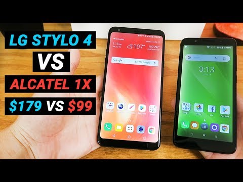 LG Stylo 4 vs Alcatel 1x - Insanely Better for Less than 2x the Price!