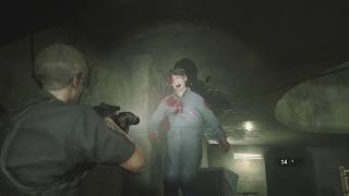 RESIDENT EVIL 2 Exploring Sewer Area & Finding Tool For Opening Doors