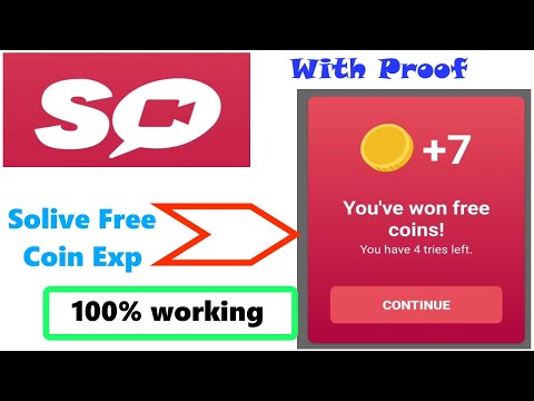 solive free coin | solive unlimited coins |  how to get free coins in solive app