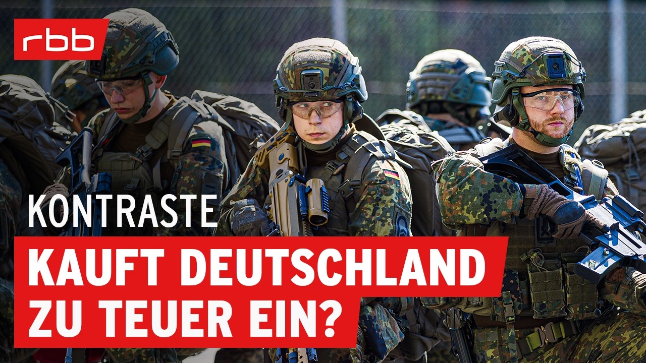 Milliarden für Rüstungsgüter - zahlt Deutschland drauf? | Kontraste