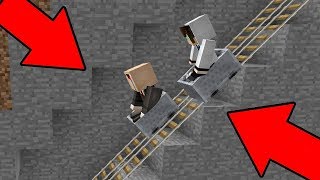 НУБ И ПРО НАШЛИ СЕКРЕТНУЮ ШАХТУ! ЗАКРЫТАЯ СЕКРЕТНАЯ ШАХТА? МАЙНКРАФТ ТРОЛЛИНГ