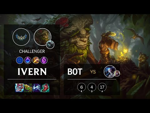 Ivern Bot vs Jinx - EUW Challenger Patch 12.2