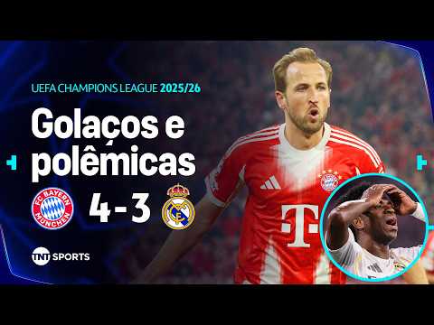 Gols e lances de Bayern x Real Madrid