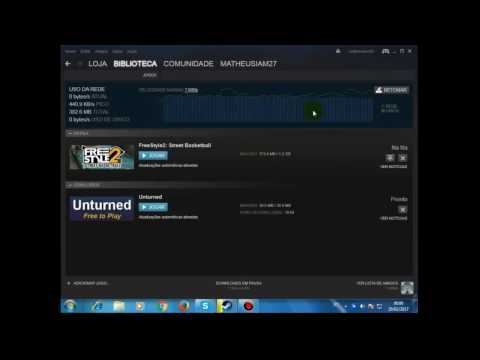 Como baixar mais rápido na Steam 2017 Funcionando 100%
