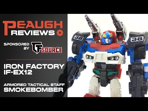 Video Review: Iron Factory IF-EX12 Armored Tactical Staff SMOKEBOMBER