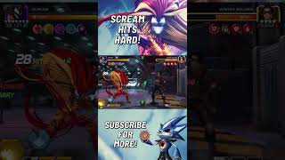 Rank 4 Scream is DANGEROUS! #marvel #marvelhero #mcoc #scream #win #blue #yellow