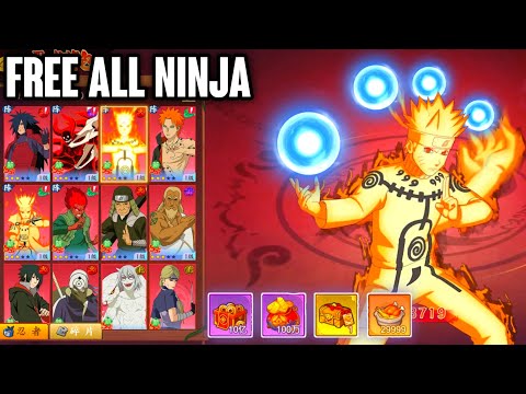 Naruto: Ninja Awaken New Era 2025 - All Ninja SSS & SS , 1.Milion Gold , Ticket Gacha , And More+