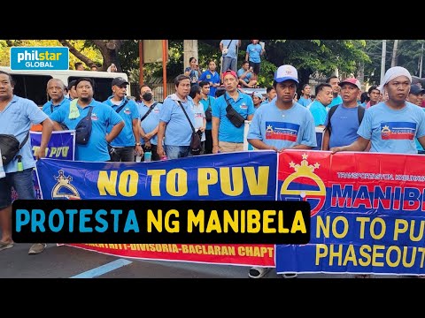 "No to jeepney phaseout," Panawagan ng Transport group Manibela ngayong Labor Day