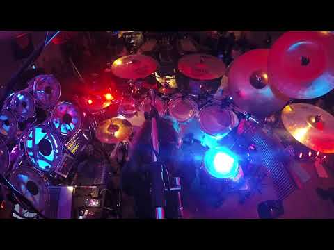 Wall of Roto-Toms custom built for Floyd Tribute Band image 7
