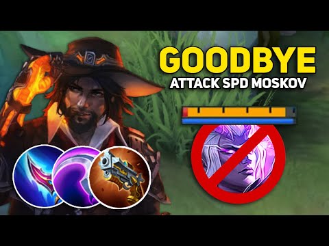 GOODBYE SUPER ATTACK SPEED MOSKOV! YOU CANT BEAT THIS CHEAT BUILD FOR CLINT!