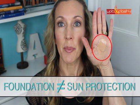 Foundation with SPF | Is It Protecting Your Face? Video