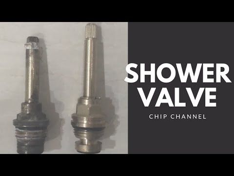 How to replace shower valve without hacking the wall.