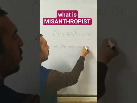 what is MISANTHROPIST