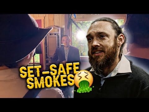 Using Set-Safe Cigarettes on Our Indie Film | 2025 Behind the Scenes Documentary Clip
